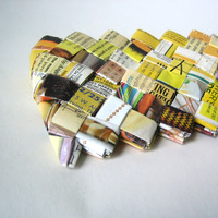 Small Yellow Zipper Pouch - Eco & Happy - Thumbnail 3