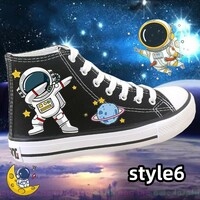 Korean version all-match sneakers sneakers breathable high-top shoes canvas shoes - Thumbnail 6