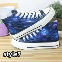 Korean version all-match sneakers sneakers breathable high-top shoes canvas shoes - Thumbnail 7