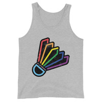 Kansas City Pridefest Shuttlecock Unisex Tank Top - Thumbnail 1