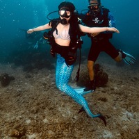 Mermaid Swimsuit Tail Swimsuit Swimable Sexy Full Set - Thumbnail 3