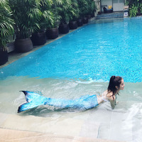 Mermaid Swimsuit Tail Swimsuit Swimable Sexy Full Set - Thumbnail 8