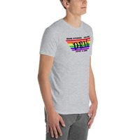 More Stories, Less Guns.  Drag is not a Crime Unisex T-shirt - Thumbnail 1