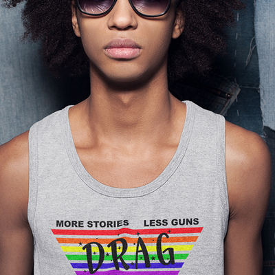 More stories, less guns, drag is'nt a crime