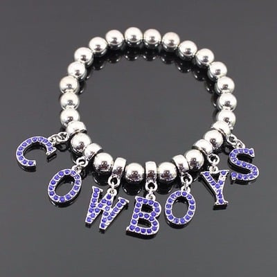Cowboy charm stretch bracelet - tde - Thumbnail 4