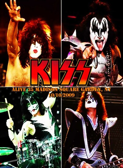 KISS Alive 35 Madison Square Garden, NY 10.10.2009 DVD