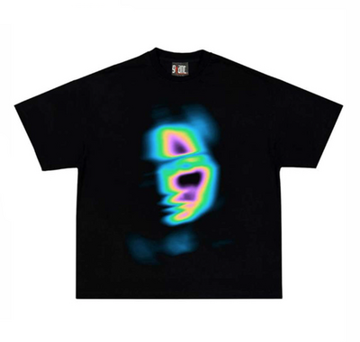 ABSTRACT FACE T SHIRT