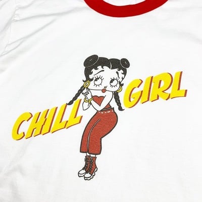 CHILL GIRL BETTY RINGER TEE