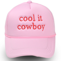 COOL IT COW BOY BASEBALL CAP - Thumbnail 2