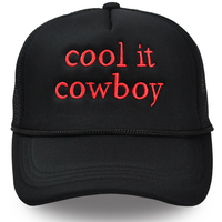 COOL IT COW BOY BASEBALL CAP - Thumbnail 3