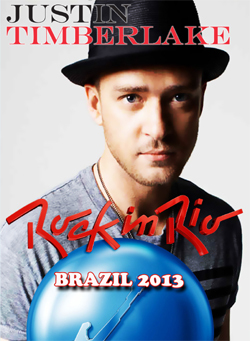 JUSTIN TIMBERLAKE Live At The Rock In Rio Brazil 2013 DVD