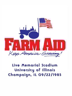 FARM AID 1 Live Memorial Stadium, University of Illinois, Champaign, IL 09.22.1985 DVD
