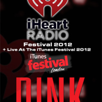 Pink live at the iheartradio music festival, las vegas, nv 2012 + live at the itunes festival 2012 dvd