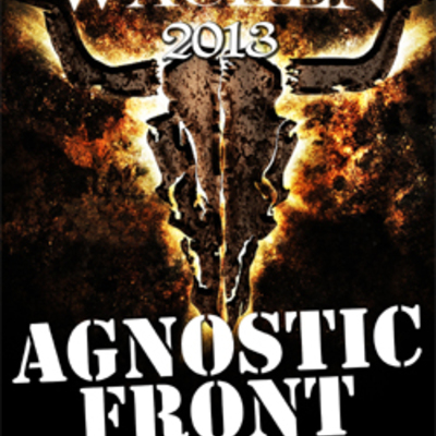 Agnostic front live at the wacken open air, germany 2013 + area 4 festival 2012 dvd