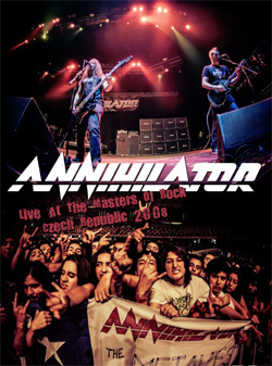 ANNIHILATOR Live At The Masters Of Rock, Czech Republic 2008 DVD