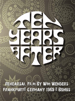 TEN YEARS AFTER Rehearsal Film By Wim Wenders Frankfurt, Germany 1969 + Bonus DVD