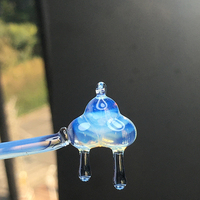 Pretty Crystal Transparent Handmade Cloud Raindrop Jewelry Power Energy Chains Necklace Pendant - Thumbnail 2
