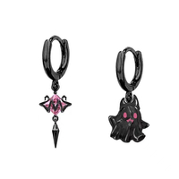Gothic Ghost Piercing Dangle Earrings - Thumbnail 3