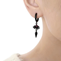 Gothic Ghost Piercing Dangle Earrings - Thumbnail 2