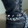 Loop & Pull Chain Leather Whip Bootstrap -3