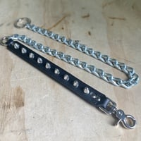 Loop & Pull Chain Leather Whip Bootstrap  - Thumbnail 7