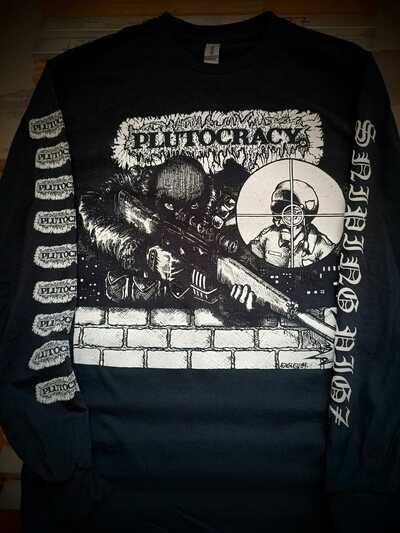 PLUTOCRACY "Sniping Pigz" Long sleeve 