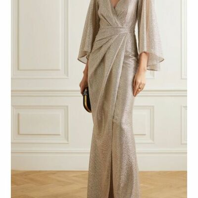 Sequins lace mother of bride and groom dress evening dress