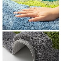 Nordic River Valley Mountain Flower Nature Soft Mat Moss Rugs Carpets Decor - Thumbnail 9