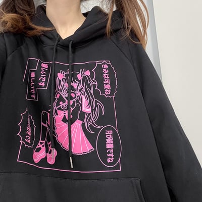 Original jk all-match loose hoodie