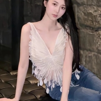 Fairy Wing Backless Corset Top - Thumbnail 3