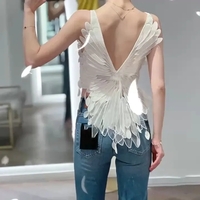 Fairy Wing Backless Corset Top - Thumbnail 5