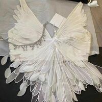 Fairy Wing Backless Corset Top - Thumbnail 8