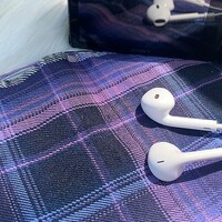 Mystery Dream Black Purple Plaid Pattern Japanese School Student Uniform Seifuku Mini Short Skirt - Thumbnail 3