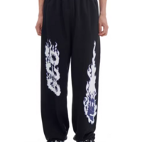 666 JOGGER SWEATPANTS BLACK - Thumbnail 1