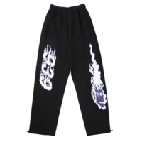 666 JOGGER SWEATPANTS BLACK - Thumbnail 5