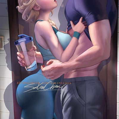 Frozen gym days 2 poster #496
