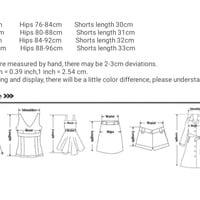 Pink Bow Ruffle High Waist Lace Shorts - Thumbnail 9