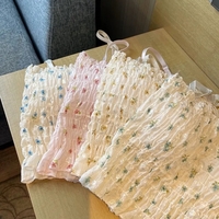 Floral Ruched Backless Crop Top  - Thumbnail 7