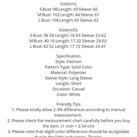 Crochet Tie Up V Neck Flare Long Sleeve Top - Thumbnail 6