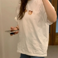 Cat Loaf Print Short Sleeve T-shirt  - Thumbnail 2