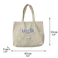 Sign Large Canvas Tote Bag - Thumbnail 8
