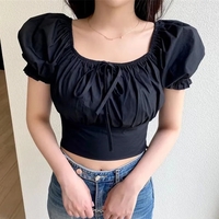 Pink Bow Short Sleeve Blouse  - Thumbnail 5