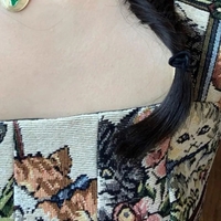 Cat Print A-Line Dress - Thumbnail 2