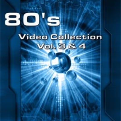 80's video collection vol. 3 & 4 (62 videos) dvd