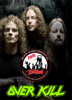 OVERKILL Rock Hard Festival 2015 DVD