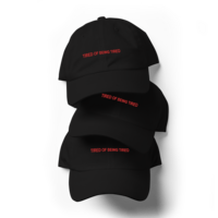 Free Shipping-TIRED BEING TIRED CAP - Thumbnail 1