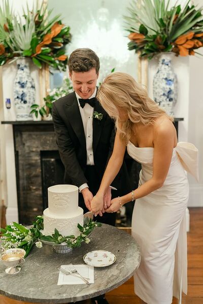 Simple Sheath Tea-length Beach Boho Wedding Dress Bridal Dress