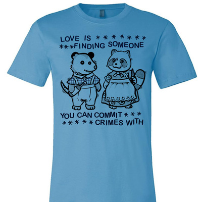 Calico criminals t-shirt (blue)