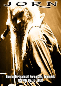 JORN Live In Heroyahuset Porsgrann, Telemark, Norway 09.13.2008 DVD