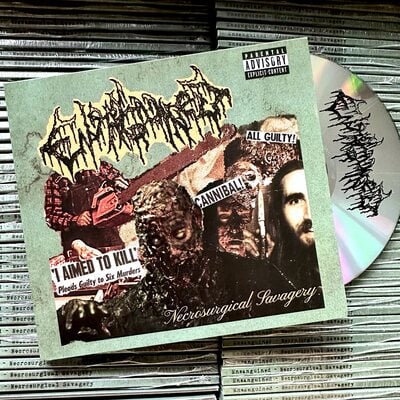 Ensanguined - "necrosurgical savagery" cd